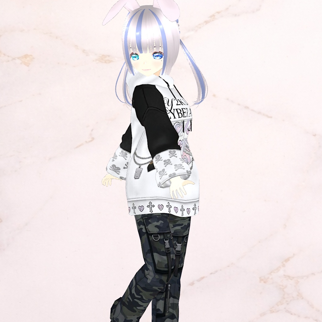 ハートロックパーカー