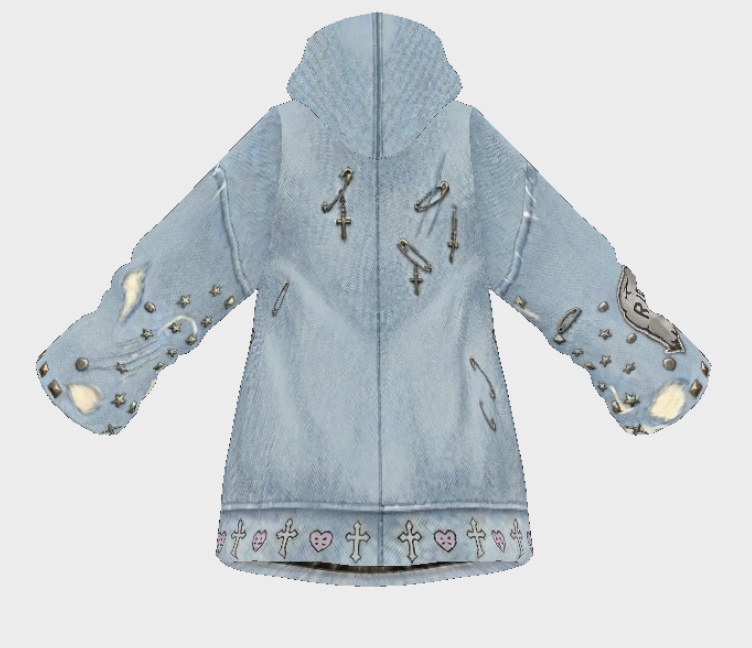 ハートロックパーカー