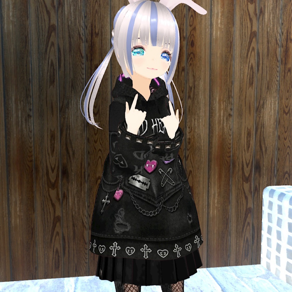 ハートロックパーカー