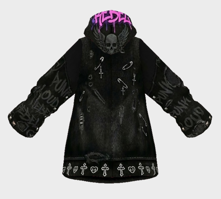 ロックパーカー