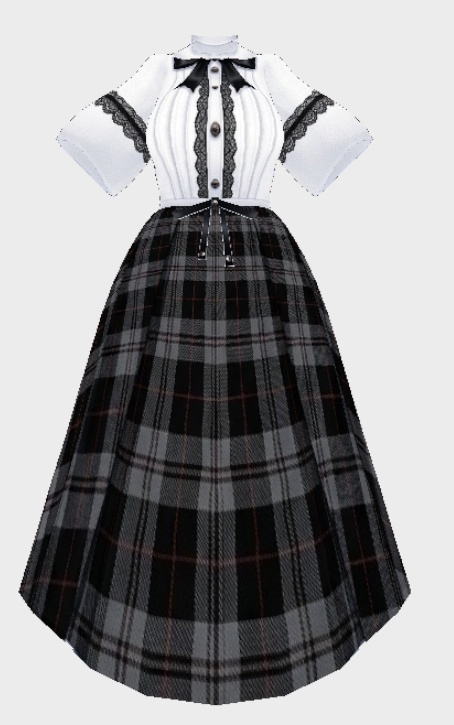 フレアワンピース