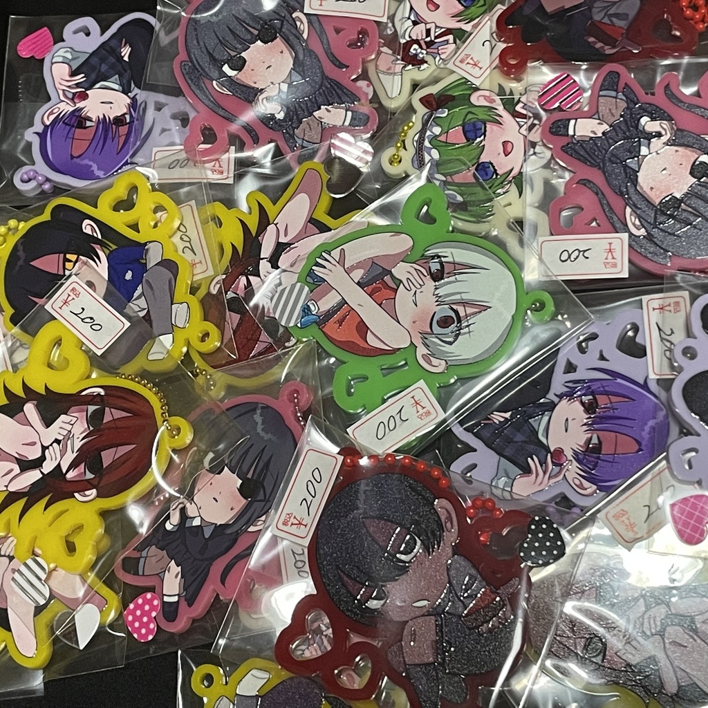 【訳あり】❤🍫バレンタイン、タコイカアクキー🐙🦑