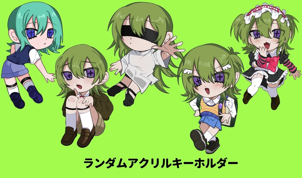 ランダム🖤かめくんアクキー