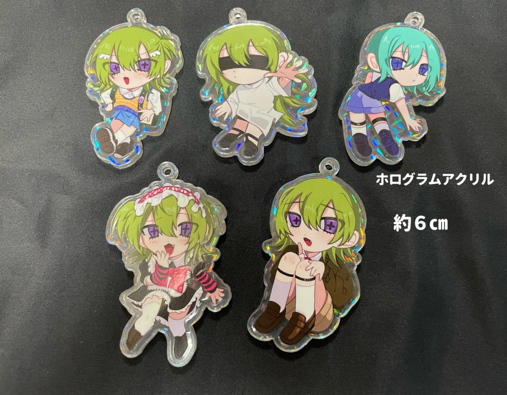 ランダム🖤かめくんアクキー