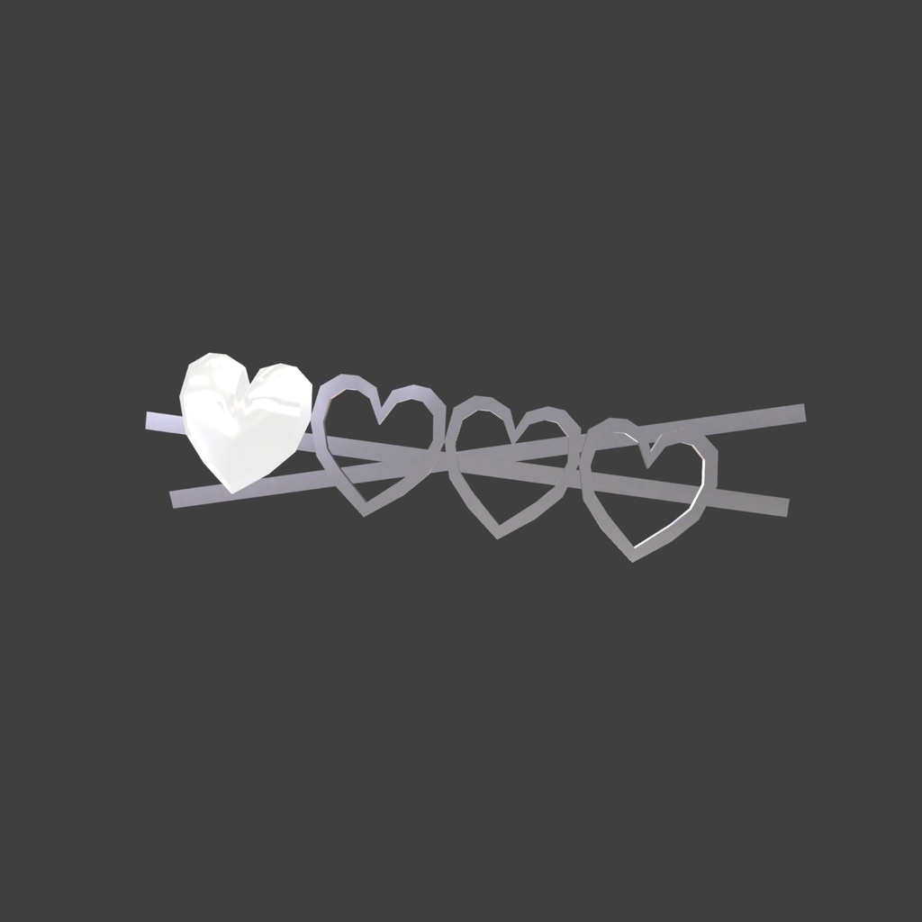【無料】Heart♡hairpin