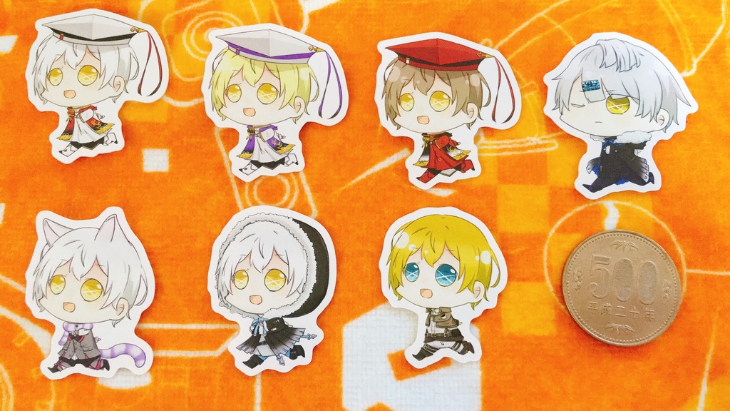 フレークシール とことこそんきゅん&にいさま