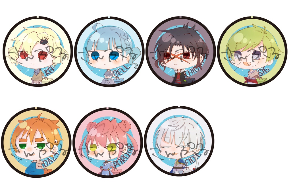 缶バッジ HAPPY TRAVEL