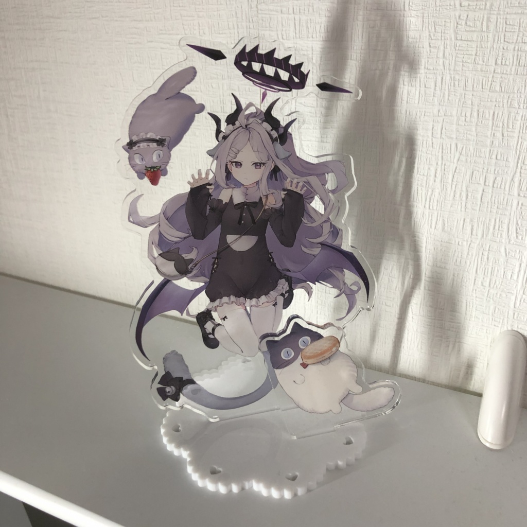 【再受注12月発送予定】にゃんこなヒナ&カヨコ アクリルフィギュア🐈