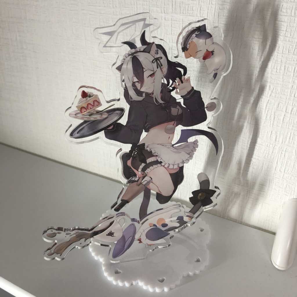 【再受注12月発送予定】にゃんこなヒナ&カヨコ アクリルフィギュア🐈