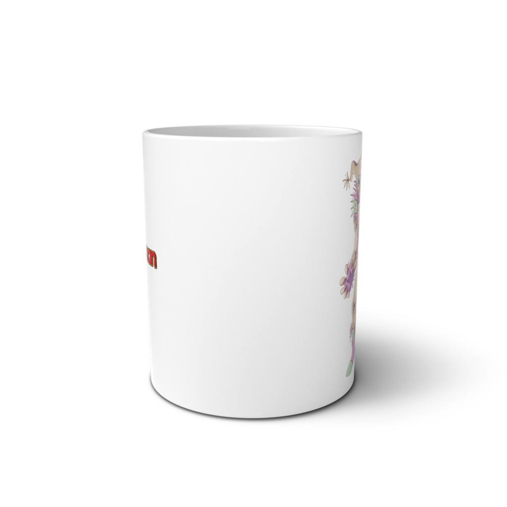 おりじなるまん「ツギハギマン」マグカップ