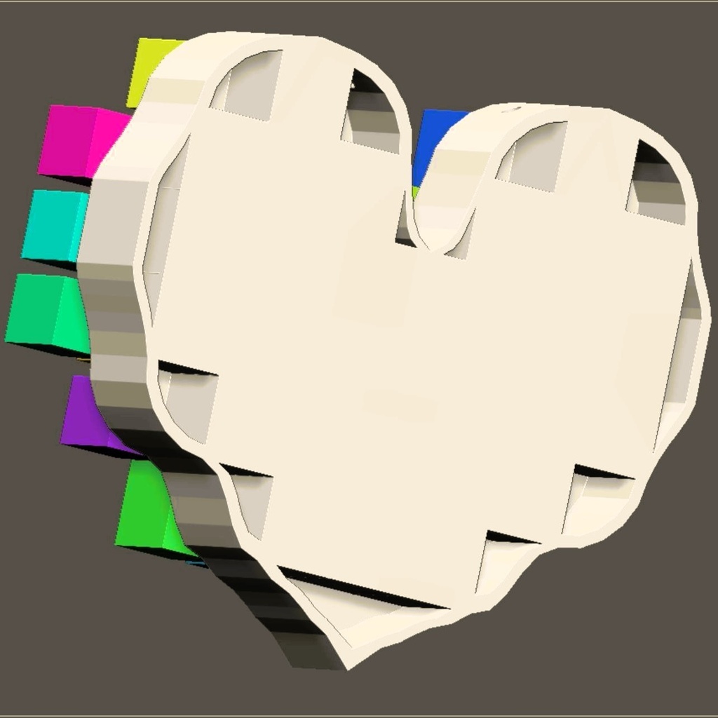 MIDORO作 アドベントカレンダー3Dデータ