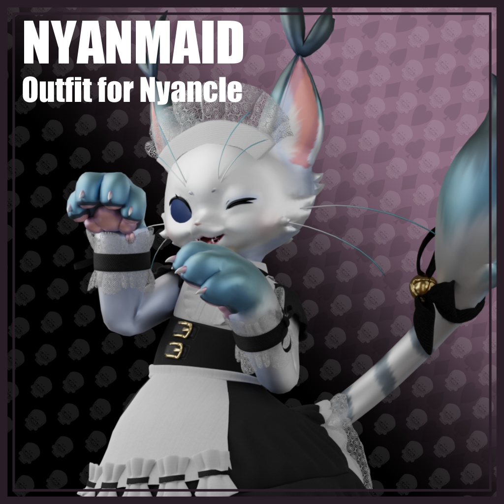 KozFit NyanMaid Outfit for Nyancle