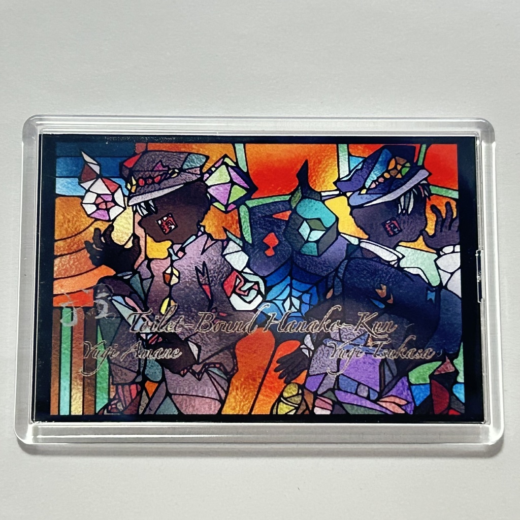 ステンドグラス風マグネット