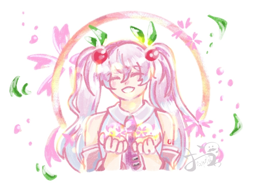 桜ミク:ポストカード