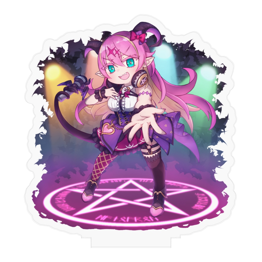 【非公式】ホロライブ 5期生 魔乃アロエ アクリルフィギュア