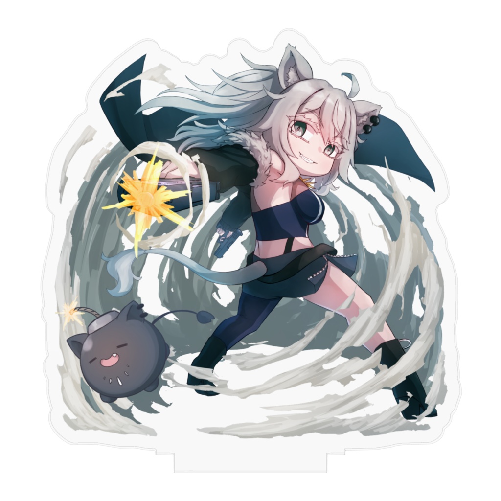 【非公式】ホロライブ 5期生 獅白ぼたん アクリルフィギュア