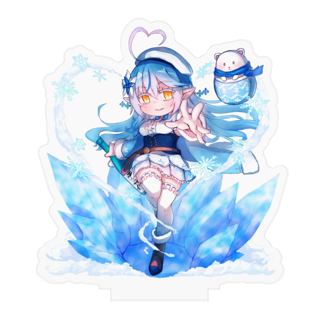 【非公式】ホロライブ 5期生 雪花ラミィ アクリルフィギュア