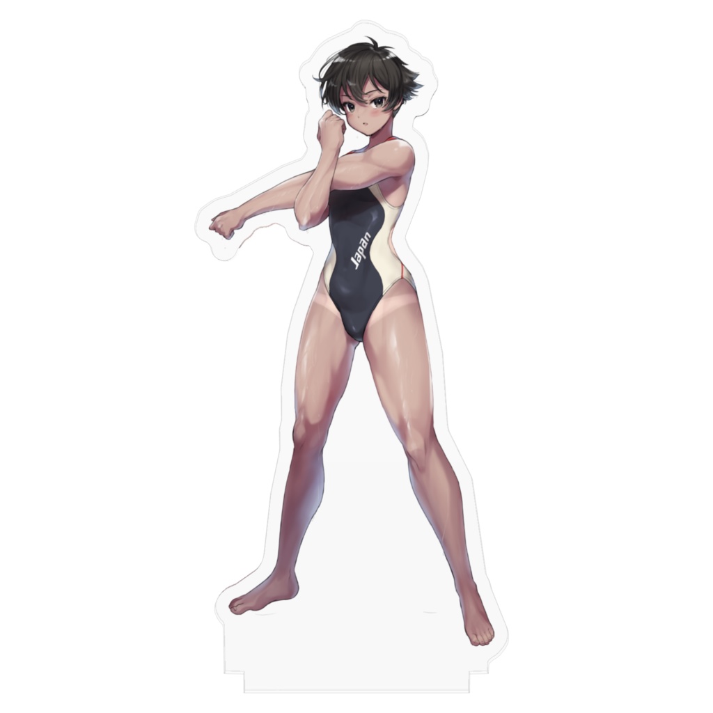 水泳部JKアクリルフィギュア
