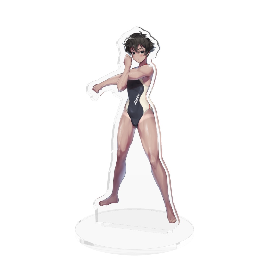 水泳部JKアクリルフィギュア