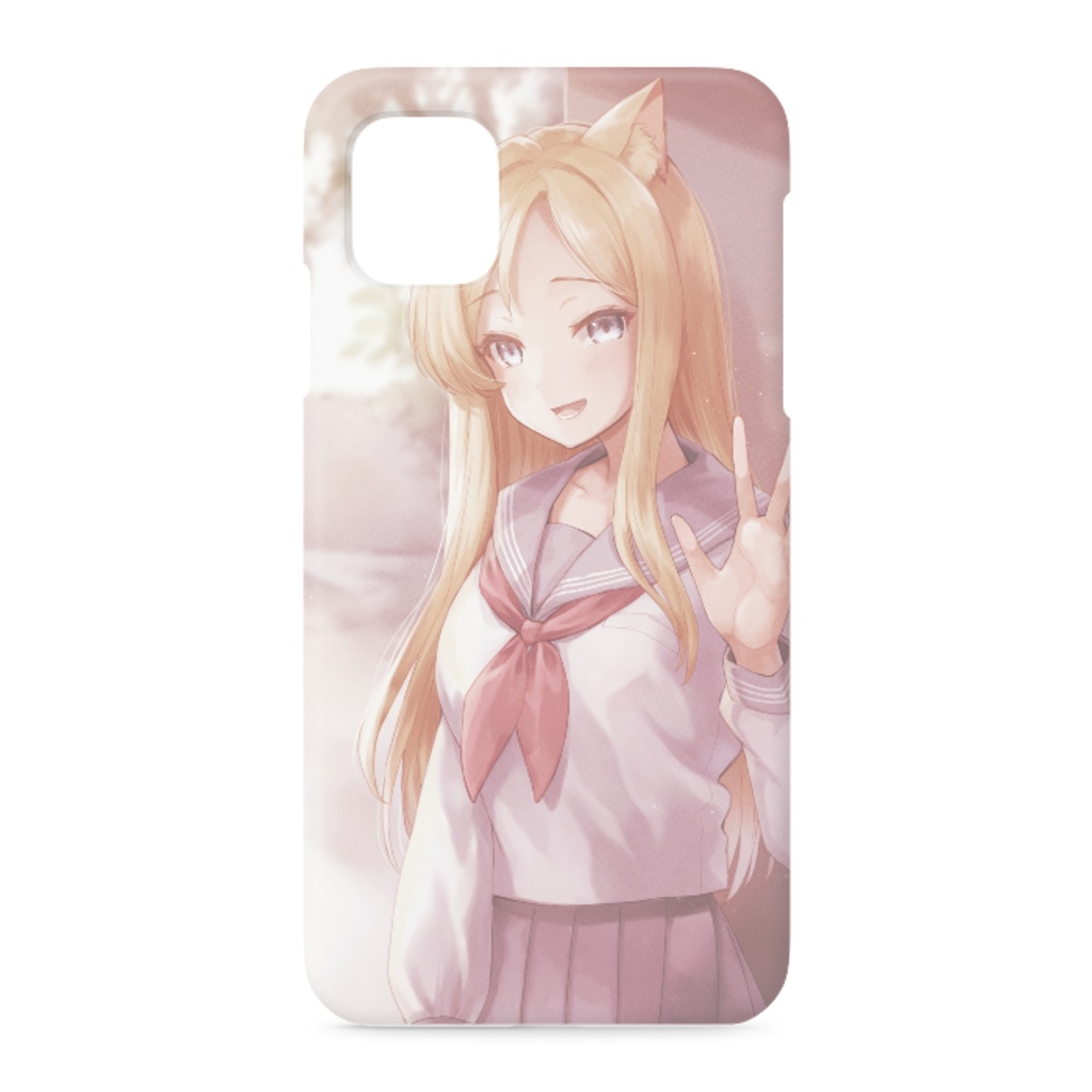 ケモミミお姉さんiPhoneケース