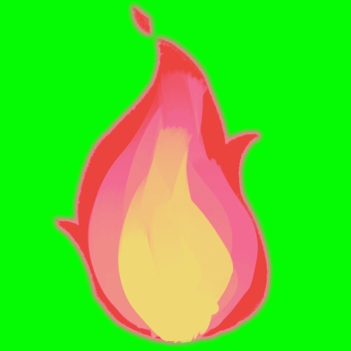 燃えてるgif