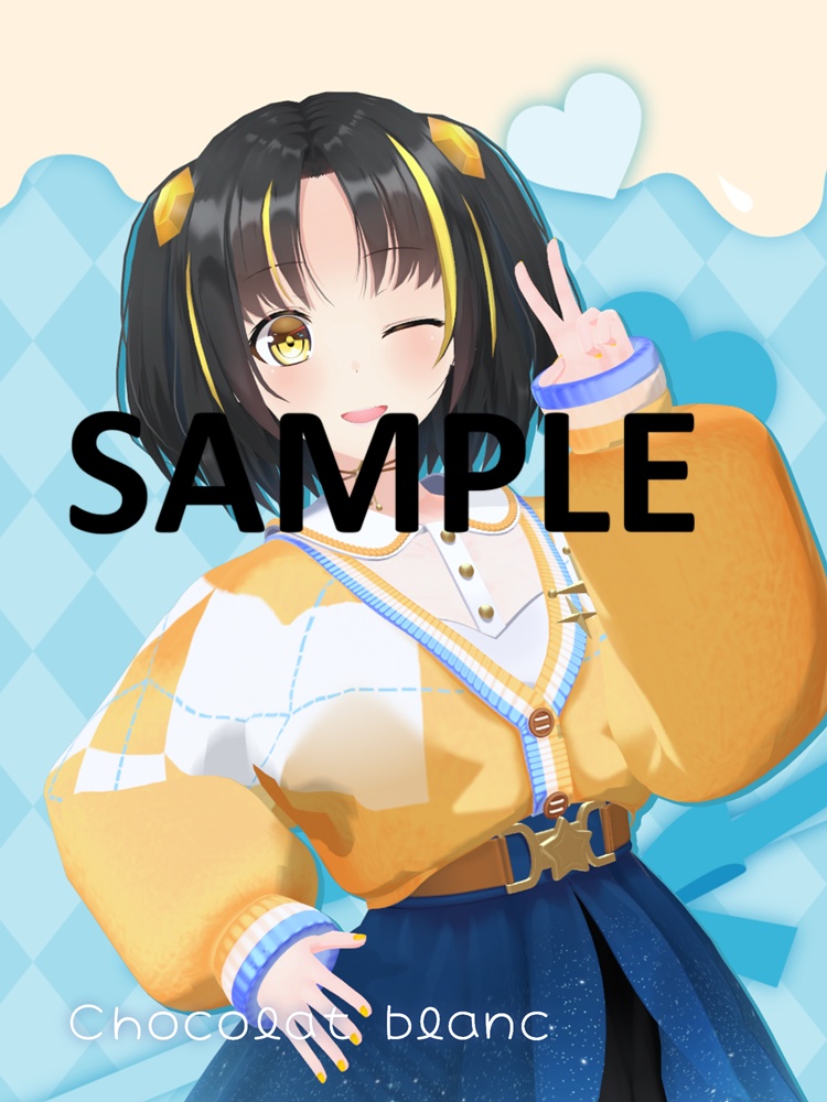 【Chocolat blanc】夕月ティアランダムチェキ