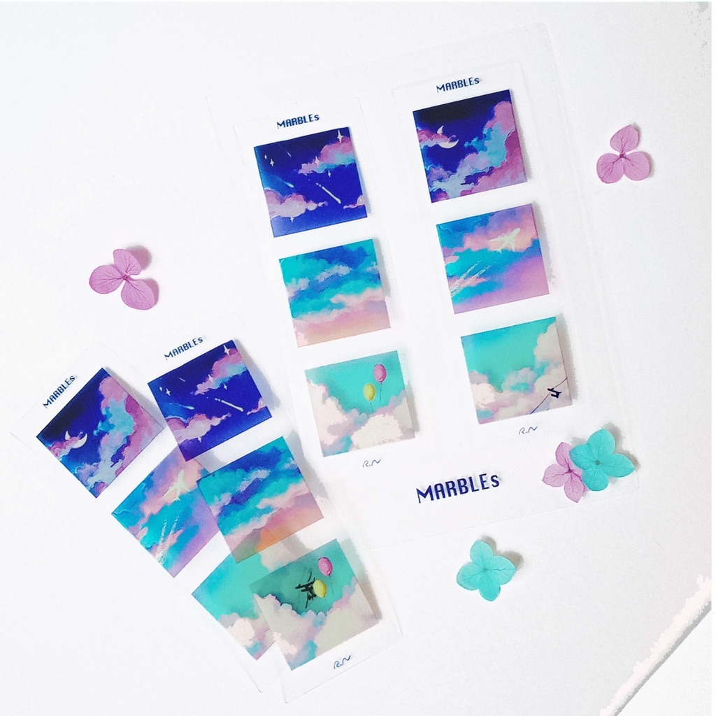 空を閉じ込めた栞