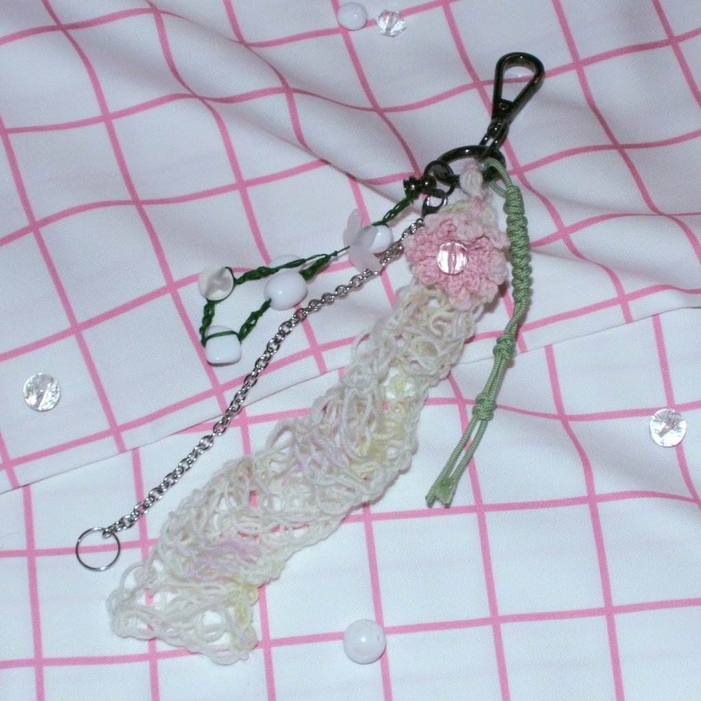 睡蓮バッグチャーム