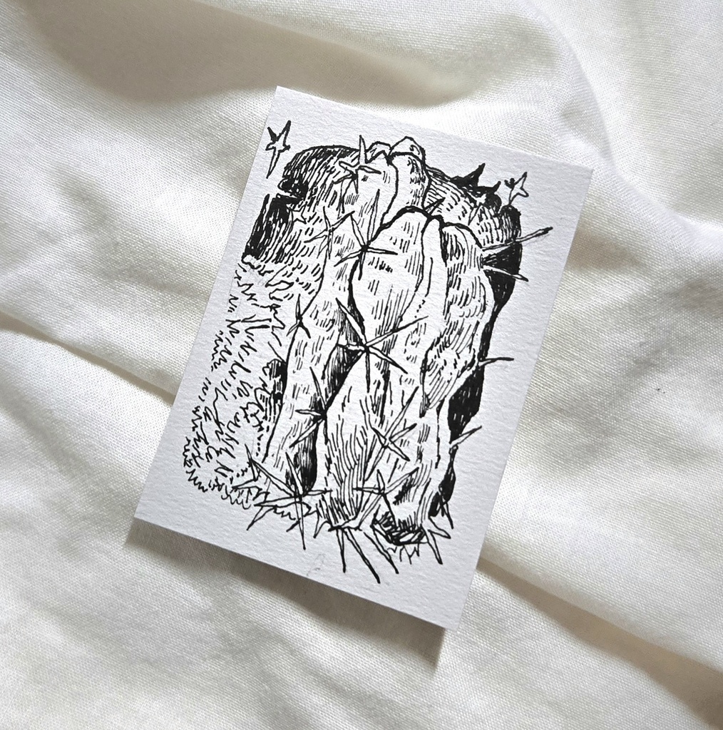 手のひらサイズです、原画いろいろ