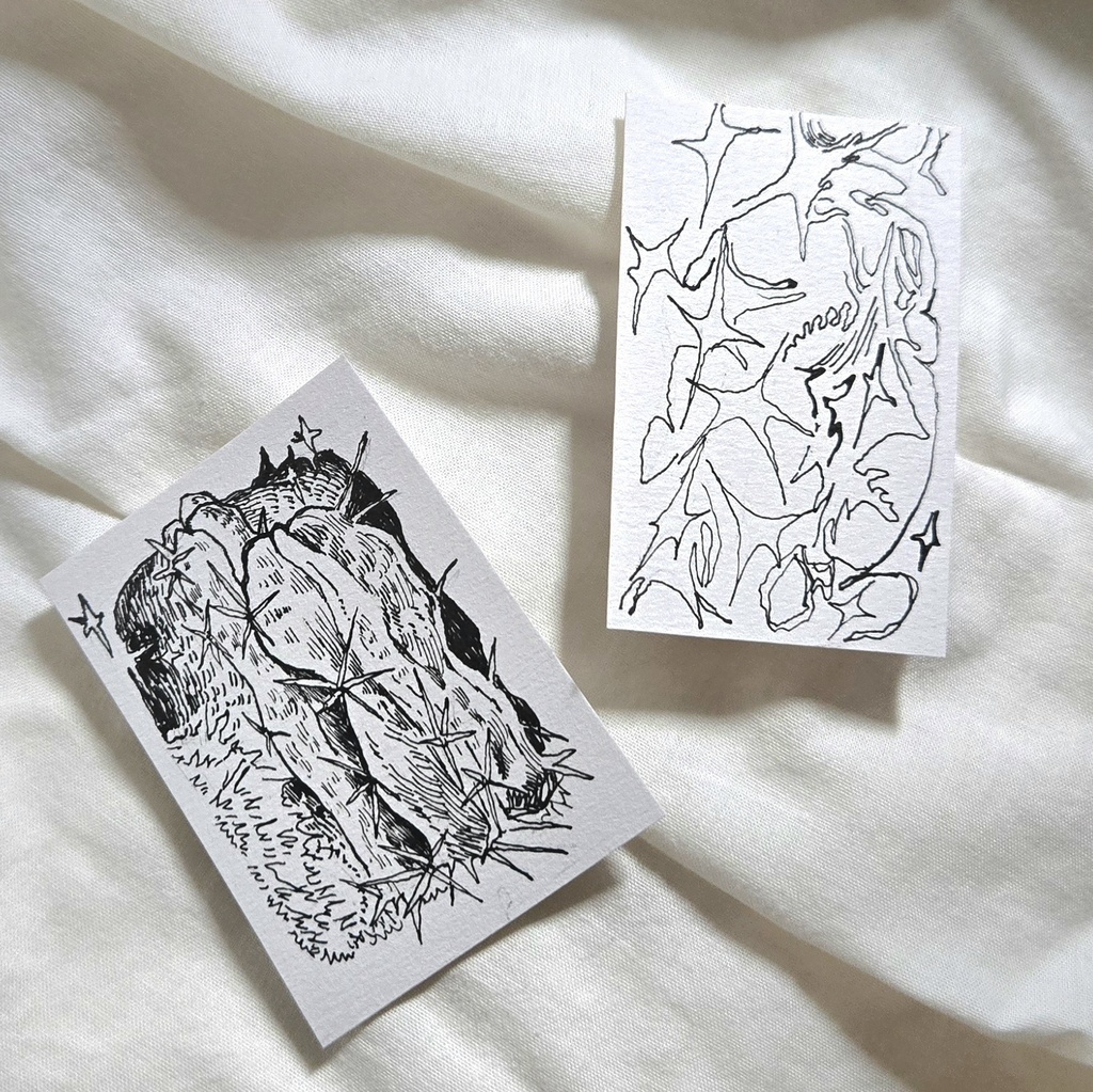 手のひらサイズです、原画いろいろ