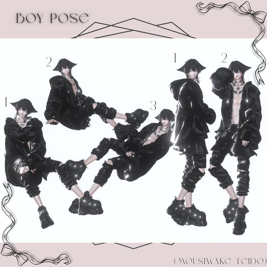 【Free】POSE SET ver.1