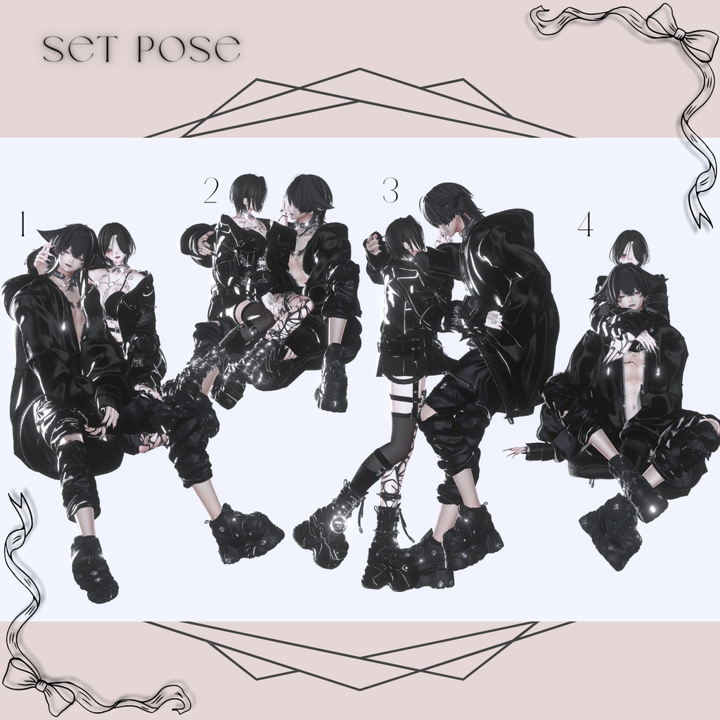 【Free】POSE SET ver.1