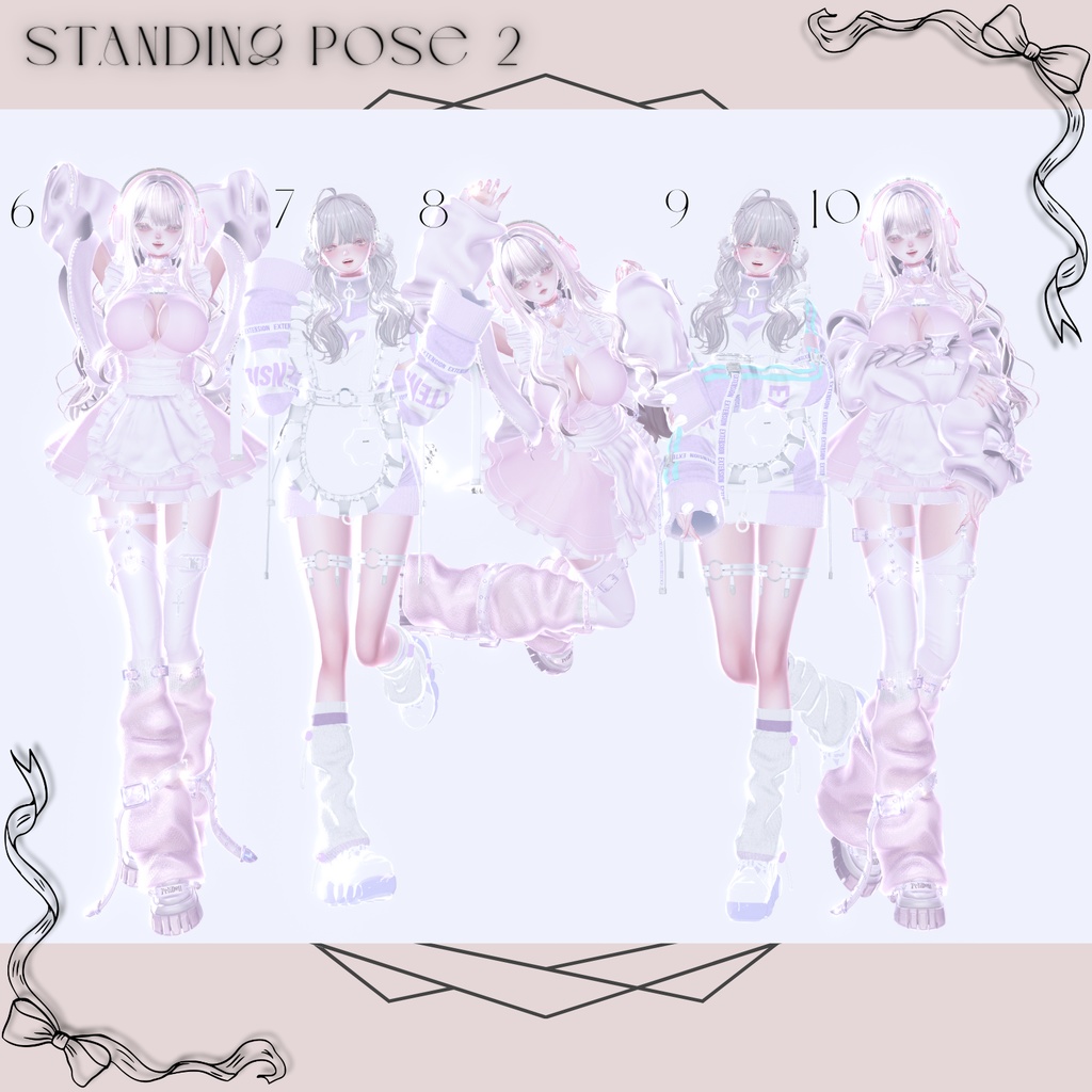 【Free】POSE SET ver.1