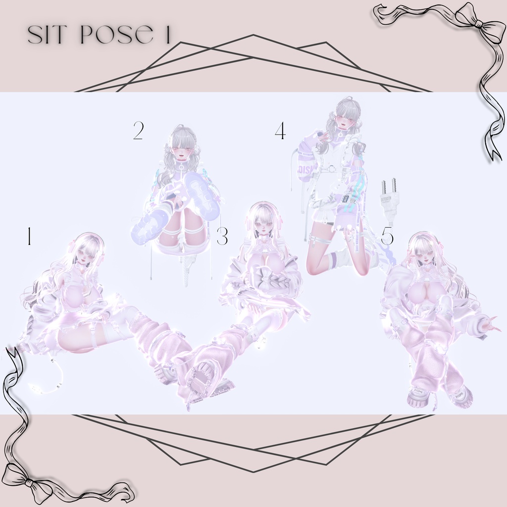 【Free】POSE SET ver.1