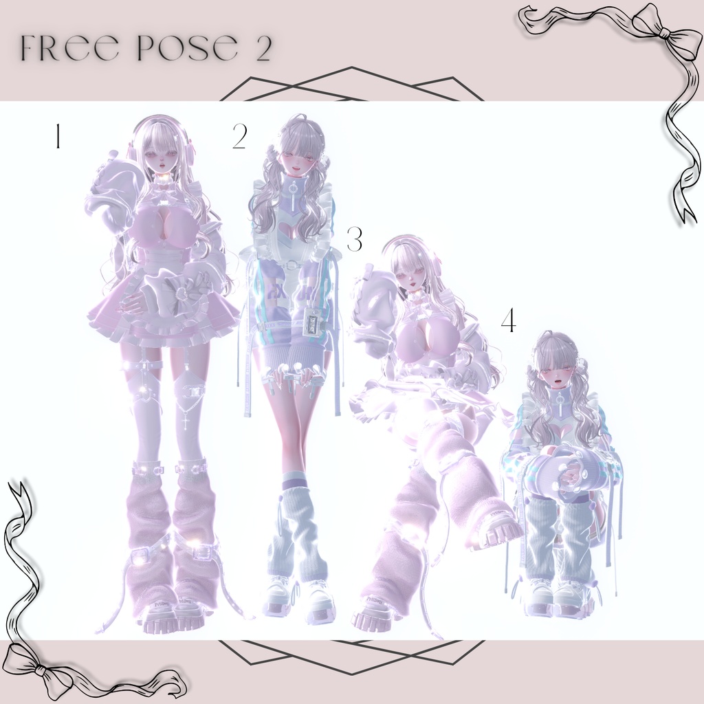 【Free】POSE SET ver.1