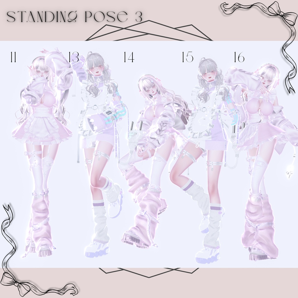【Free】POSE SET ver.1