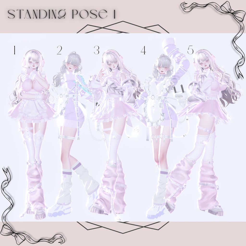 【Free】POSE SET ver.1