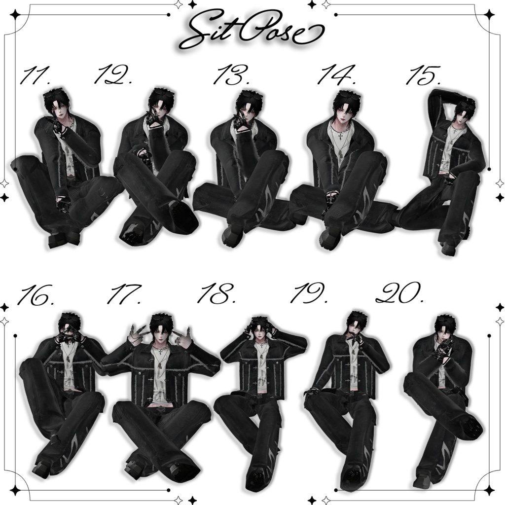 【Free!】POSE SET Ver.4