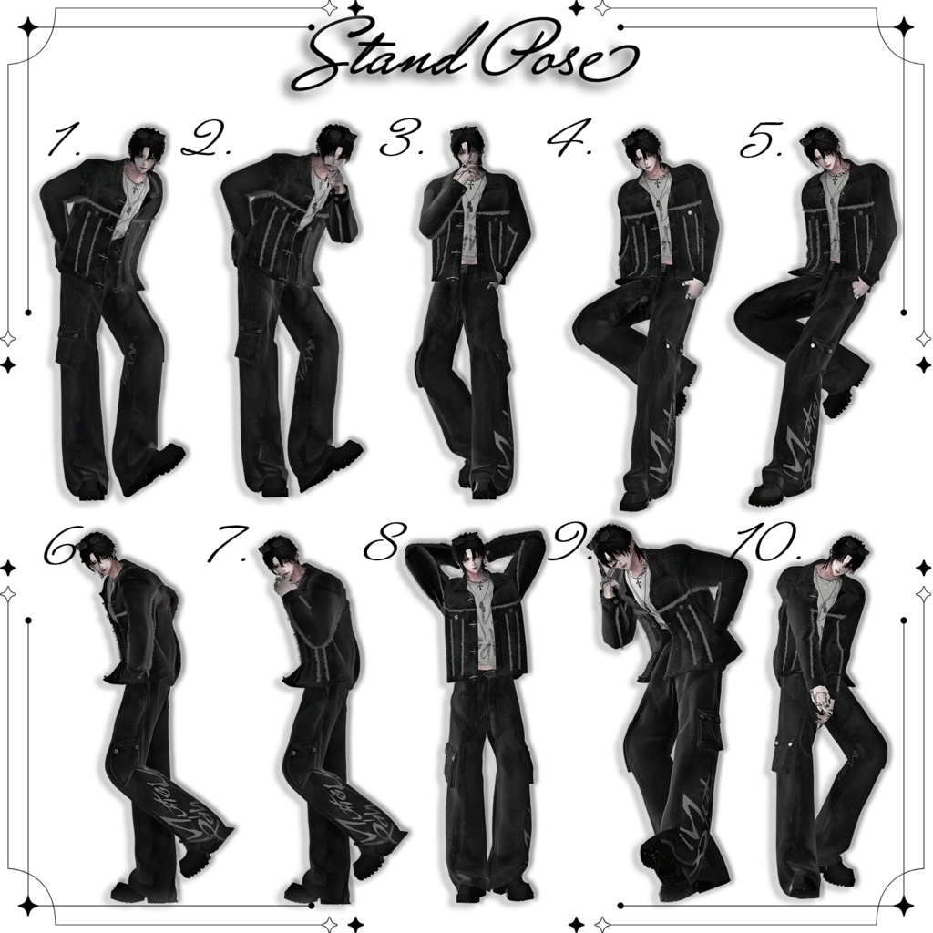 【Free!】POSE SET Ver.4