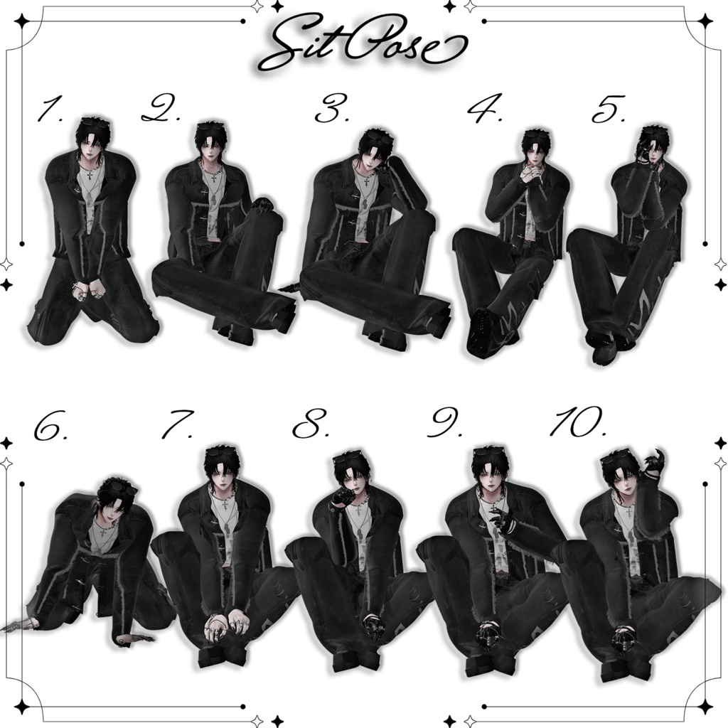 【Free!】POSE SET Ver.4