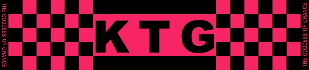 KTGオリジナル今治タオル　赤×黒