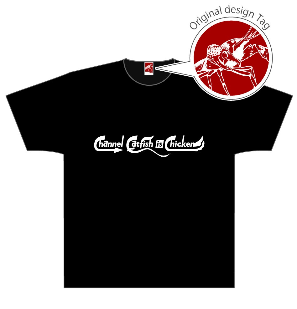 アメリカナマズTシャツ