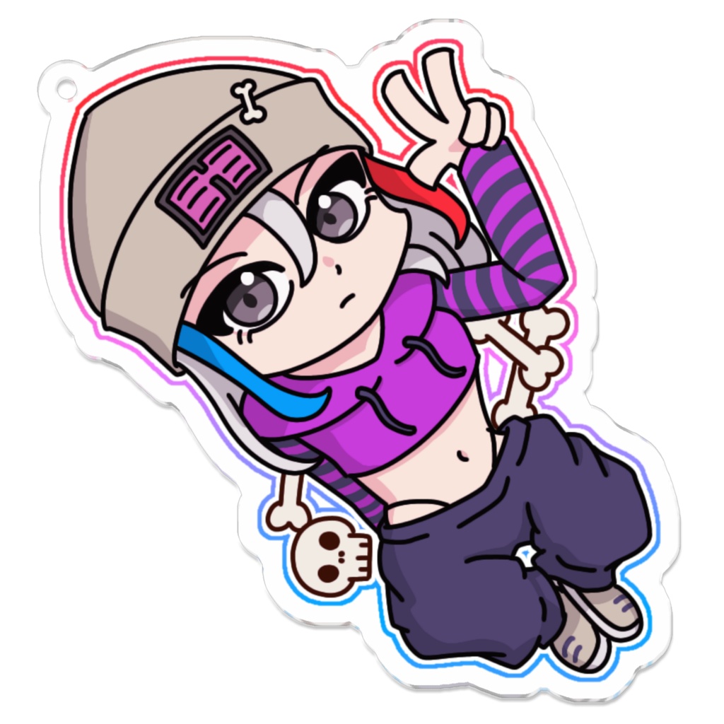 みまん(ストリートY2K)アクリルキーホルダー