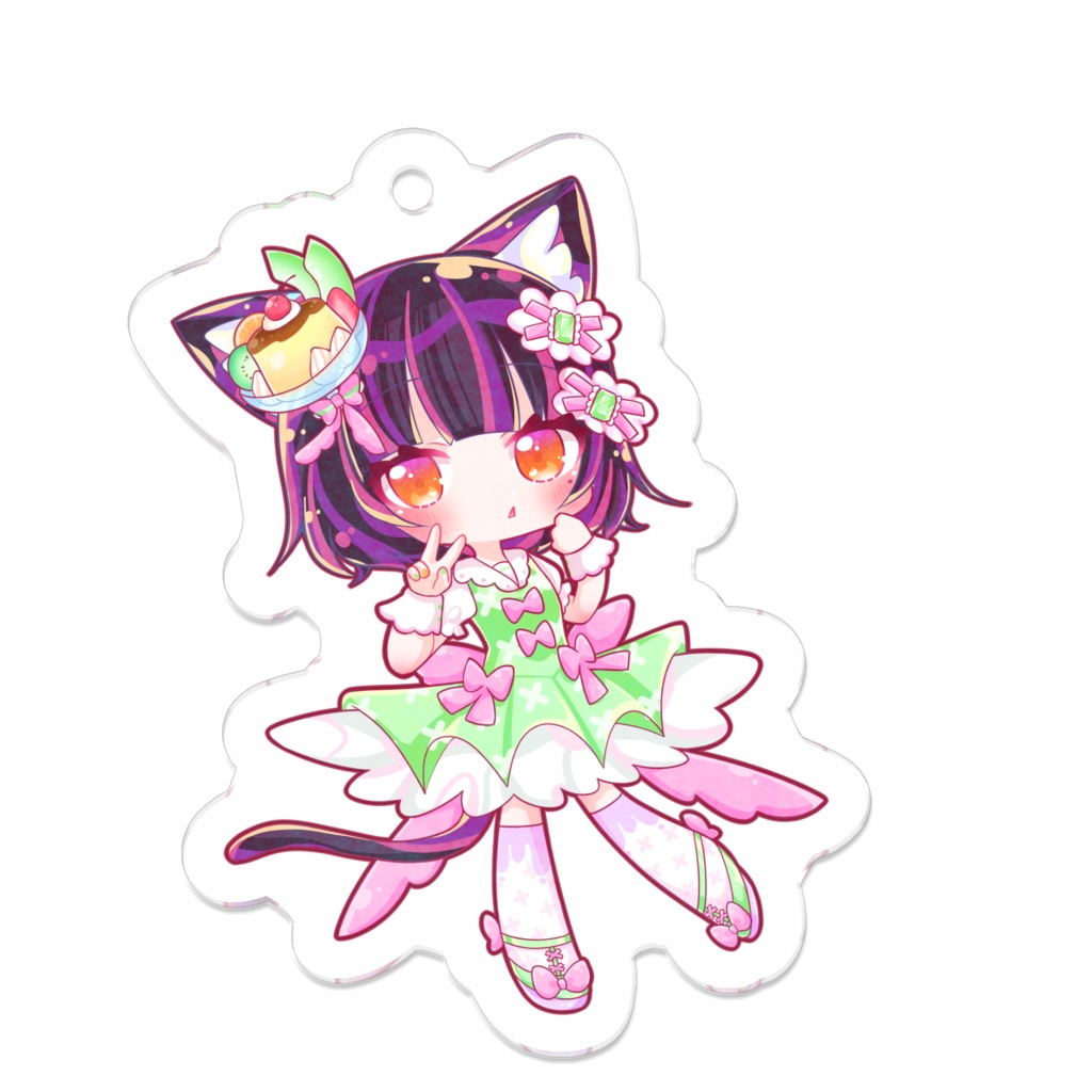 Suc×Suquel。SDキャラ アクリルキーホルダー