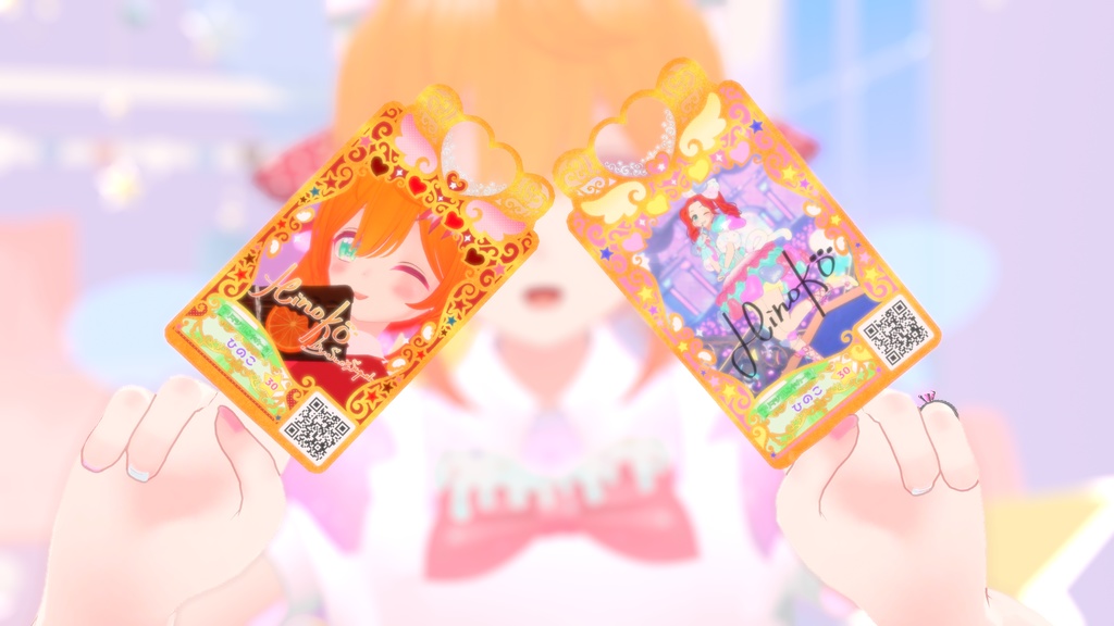 【3Dモデル】ワチャワチャな魔法のカード カスタムキット【VRChat専用】