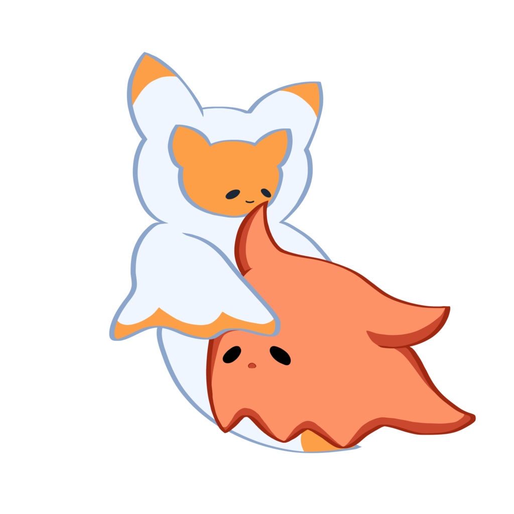 深海天使ちゃんに抱かれる面倒ダコのtシャツ