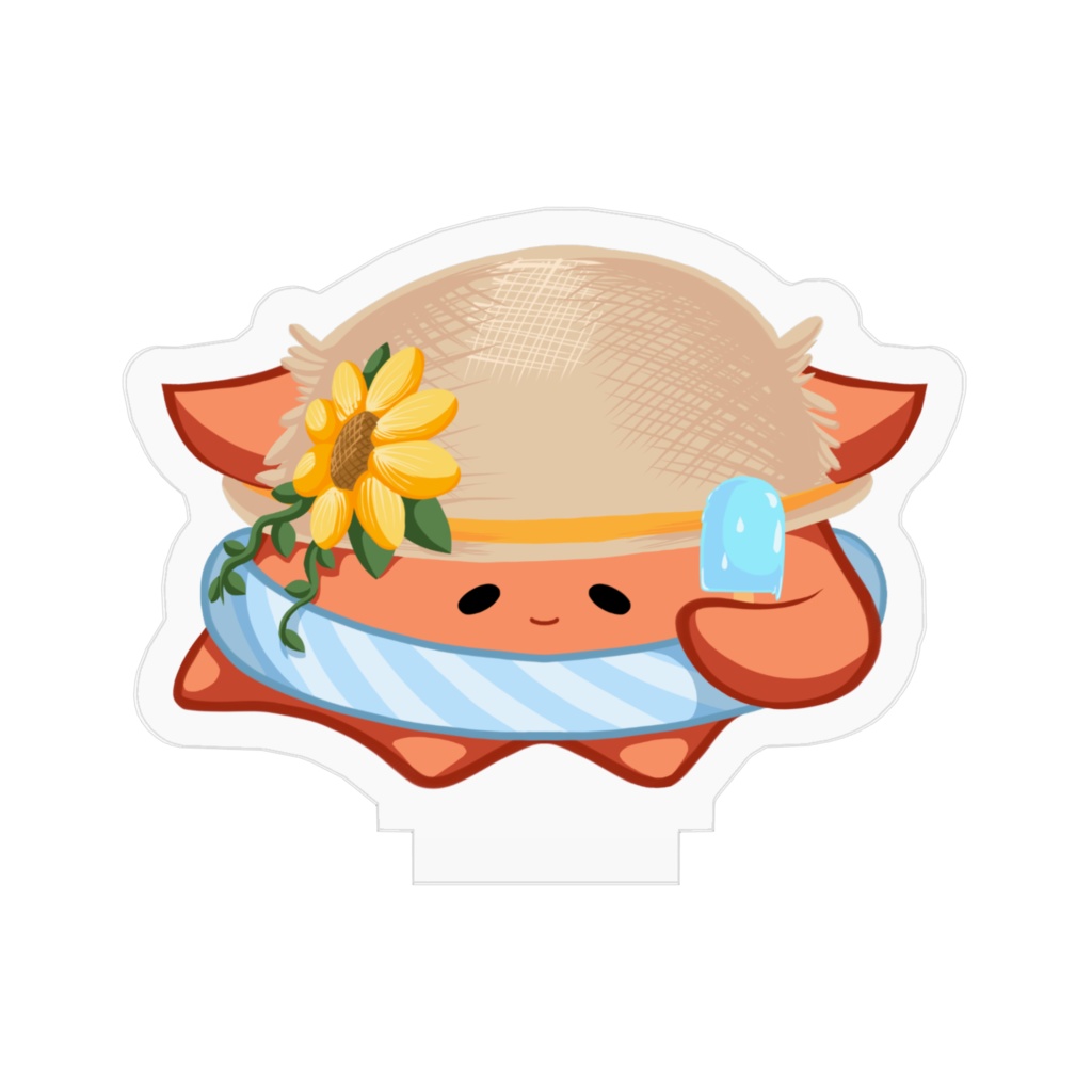 夏っぽい面倒ダコアクリルフィギュア