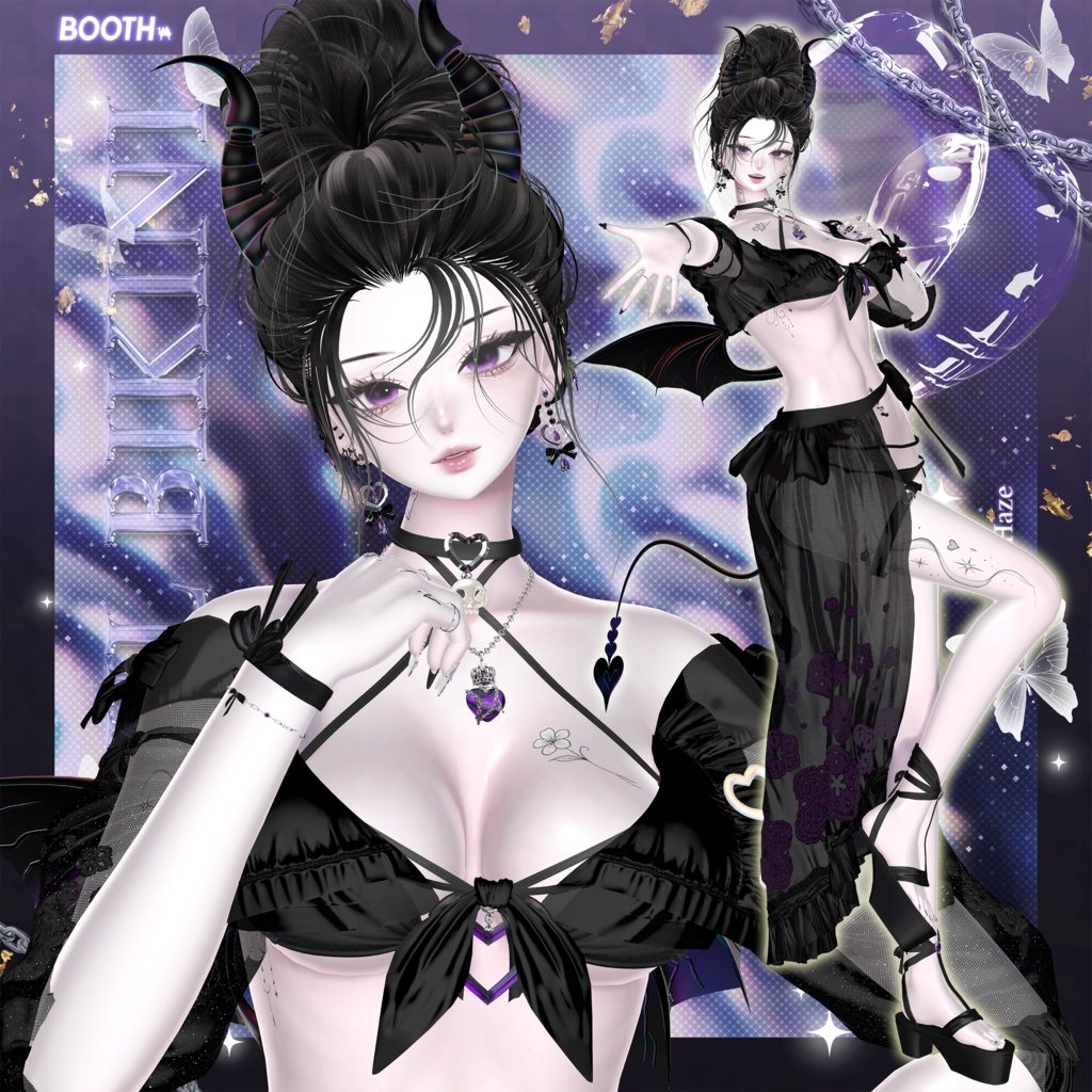 6 アバター対応 😈『Devil Bikini』😈