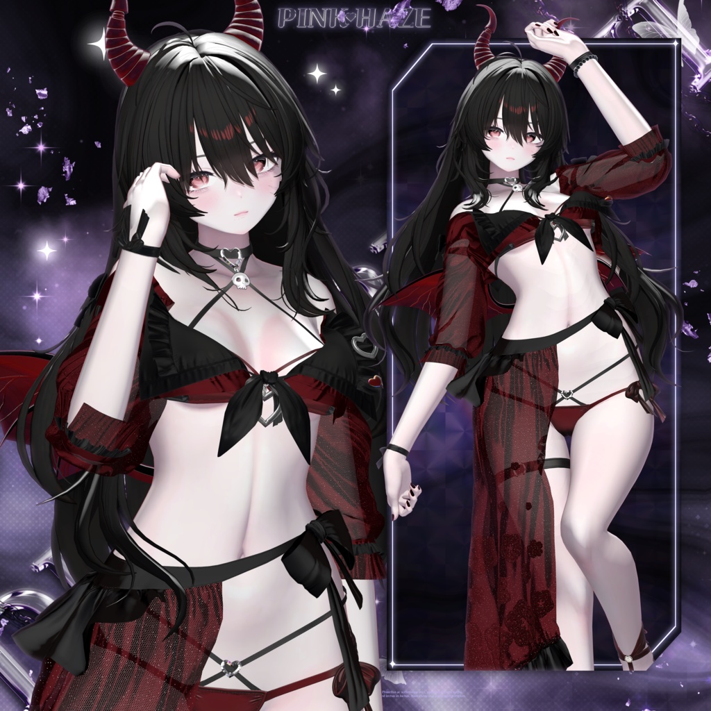 6 アバター対応 😈『Devil Bikini』😈