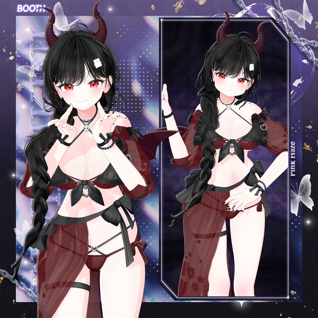 6 アバター対応 😈『Devil Bikini』😈